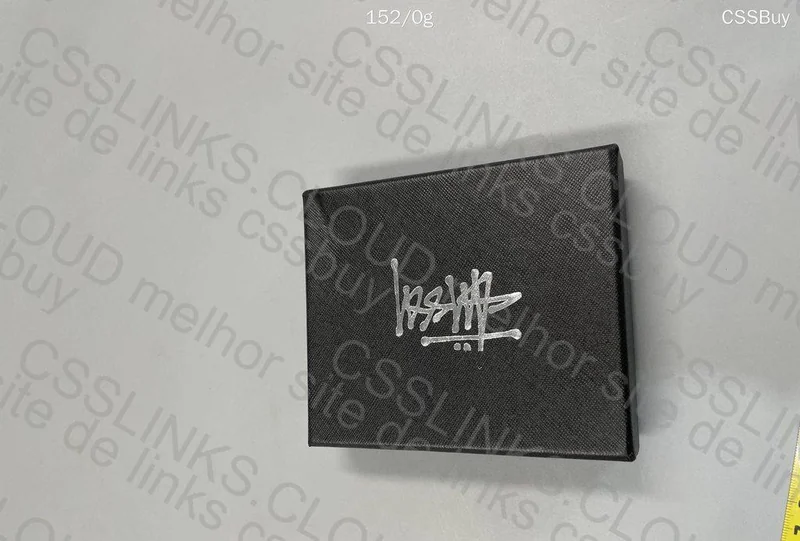 Stussy Blue Checkered Wallet