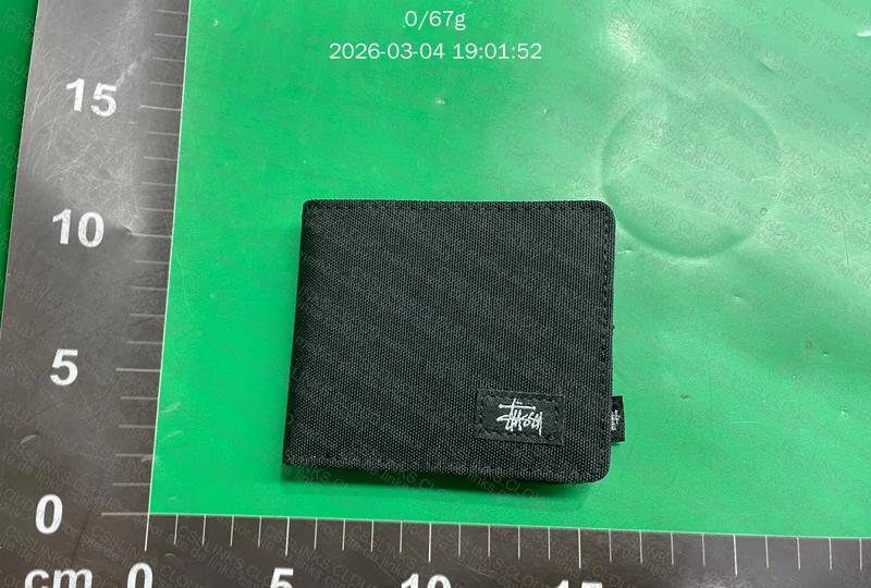 Carteira Stussy preta 3