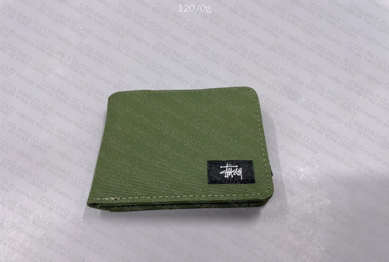 Green Stussy Wallet - 25Y 5