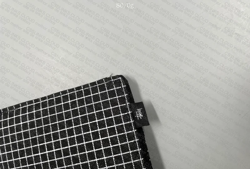 Stussy Black and White Checkered Wallet