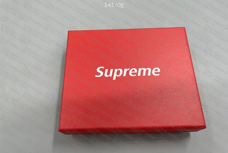 Supreme Red Wallet