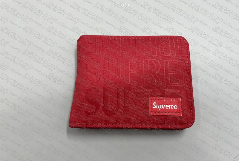 Supreme Red Wallet 2