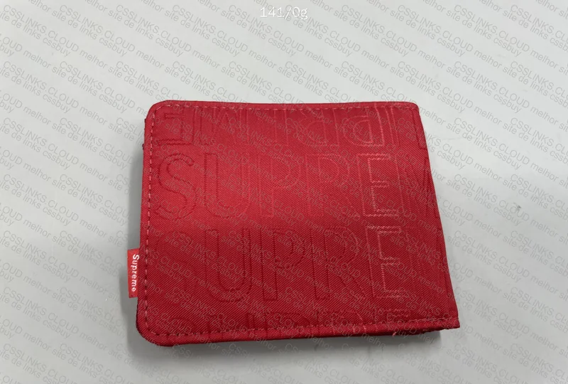 Supreme Red Wallet 4