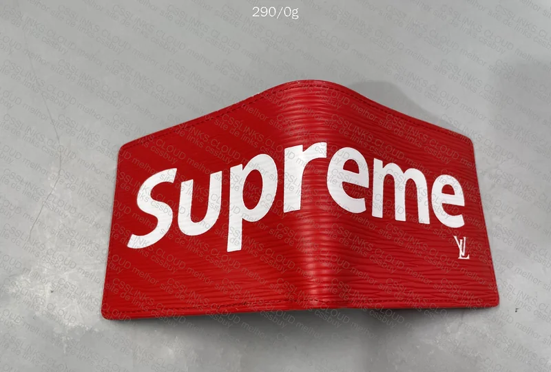 Supreme x LV Wallet