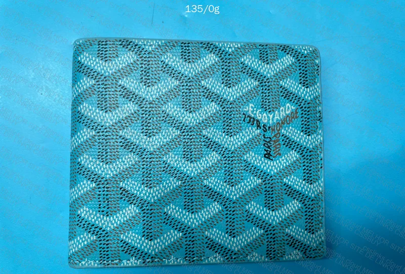 Blue Goyard Wallet