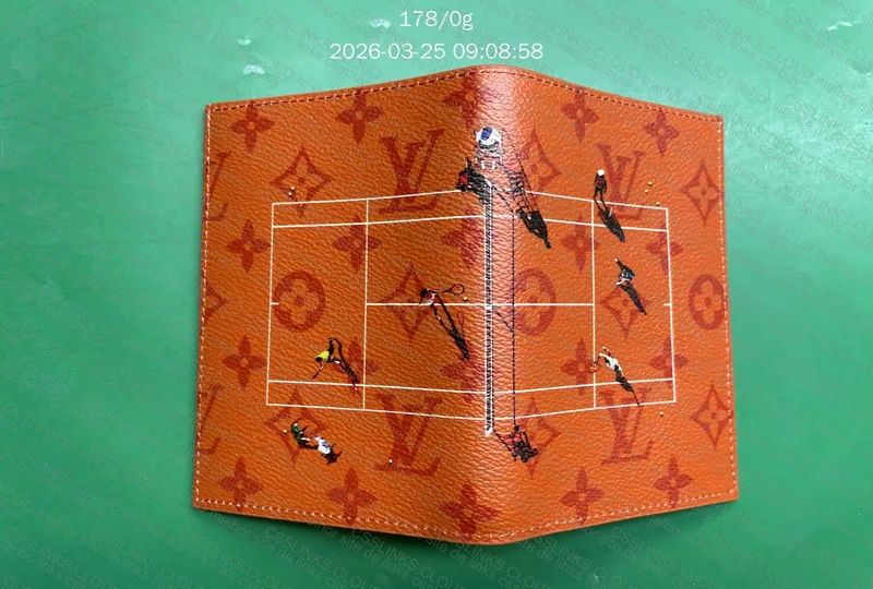 Carteira/Porta passaporte LV Tenis 3
