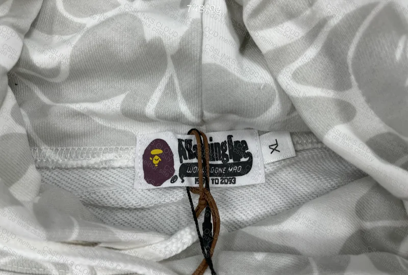 BAPE White+Gray Coat 2