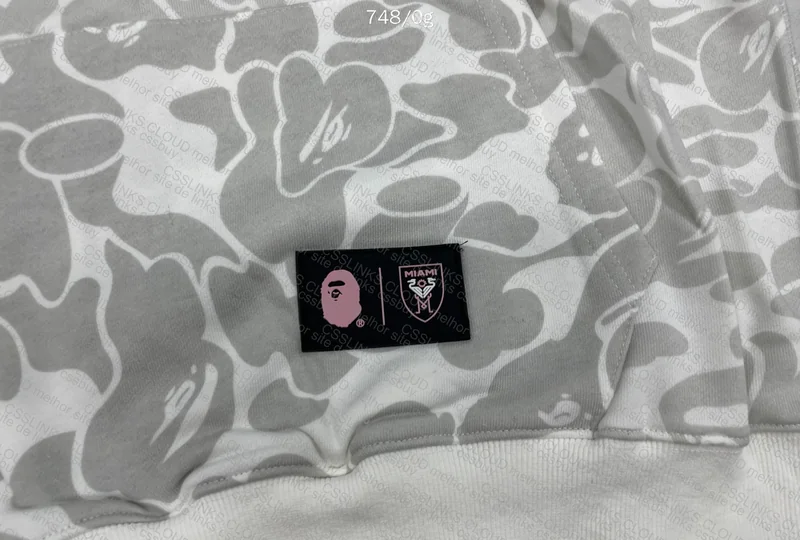 BAPE White+Gray Coat 3