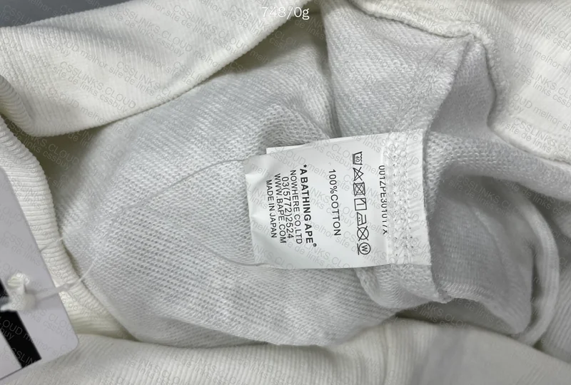 BAPE White+Gray Coat 5