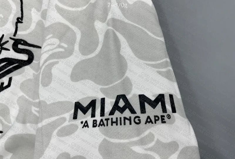 BAPE White+Gray Coat 6