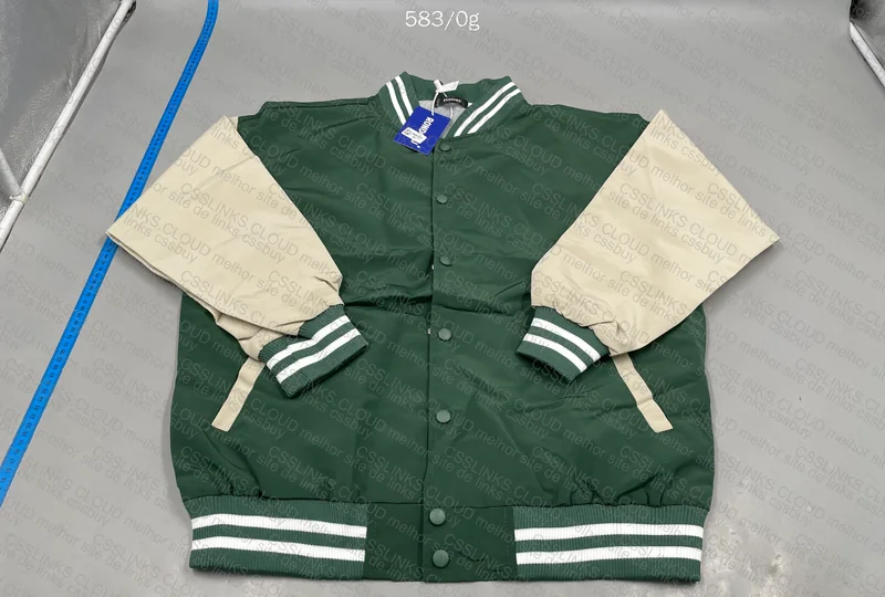 Green Baseball Jacket 2