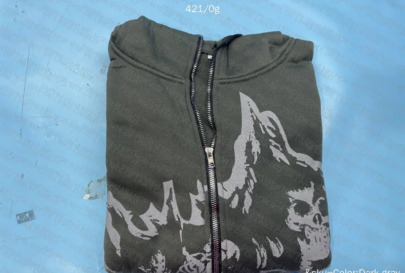 Shoope Y2K Skull Jacket