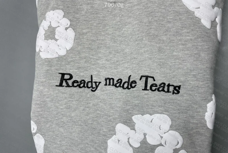 Gray Denim Tears Jacket