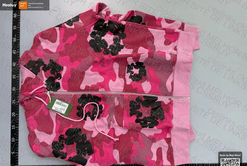 Denim Tears x BAPE Pink Jacket