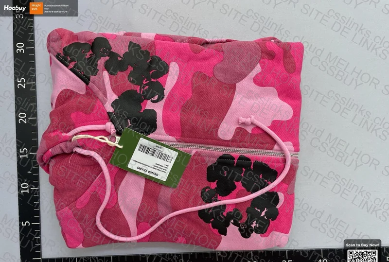 Denim Tears x BAPE Pink Jacket 3