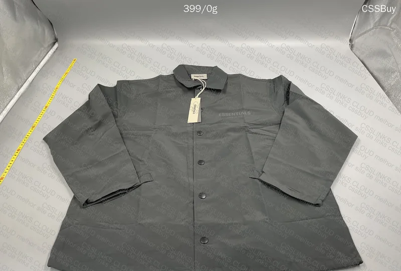 Essentials FOG Jacket WITH MEASUREMENTS