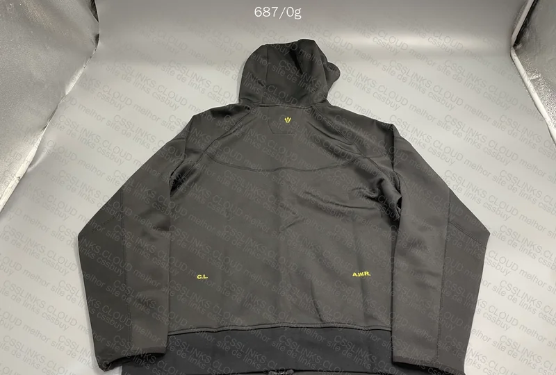 Nocta x Nike Tech Fleece Jacket Black 3