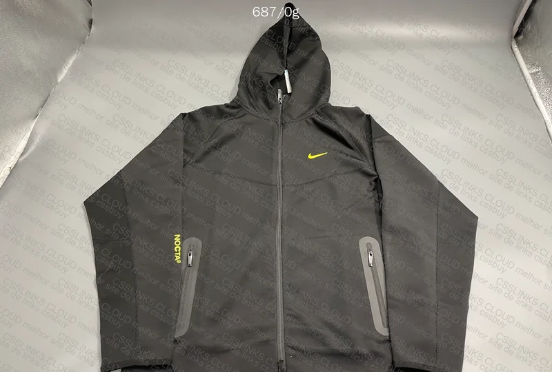 Nocta x Nike Tech Fleece Jacket Black 6