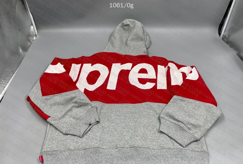 Supreme Big Logo Jacquard Hooded Sweatshirt 5
