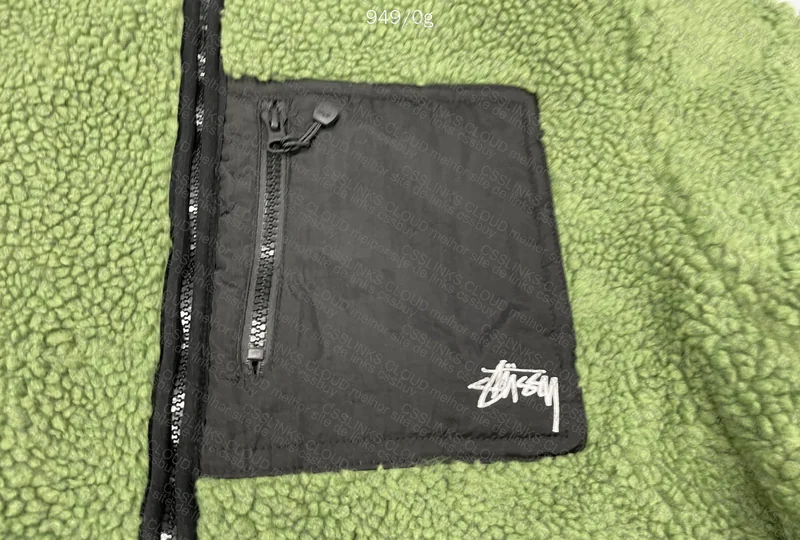 Stussy Green Jacket 3
