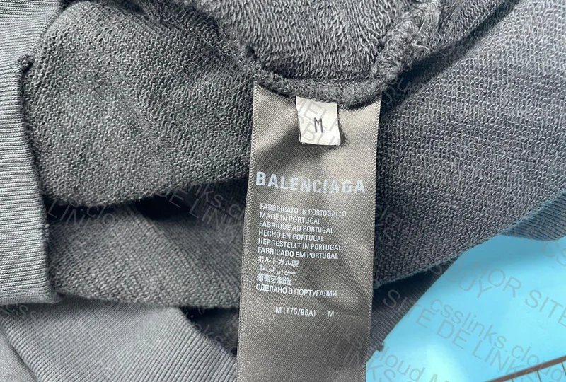 Balenciaga Zip Up Tape Type Jacket 2