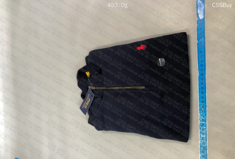 Ralph Lauren Blue Zipper Jacket