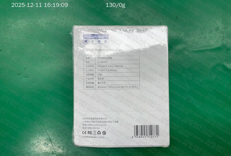 Type C SSD M2 Nvme 10Gbps iPhone iPad Prores Magnetic Acasis Case 5