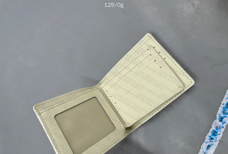 Louis Vuitton White Wallet