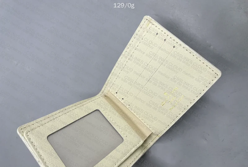 Louis Vuitton White Wallet 2