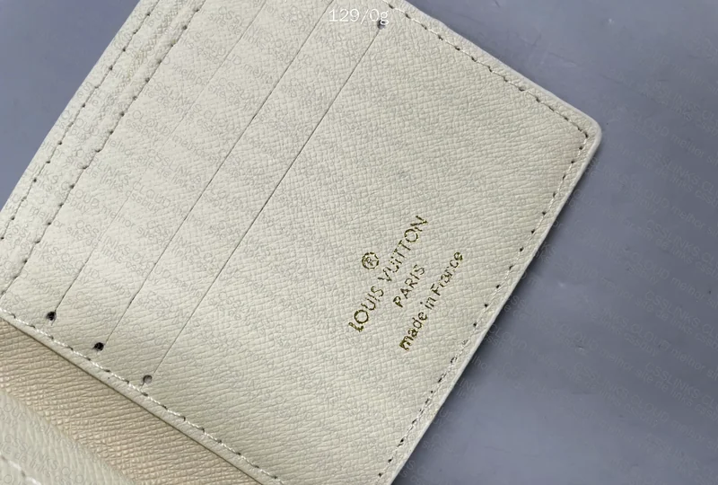 Louis Vuitton White Wallet 5