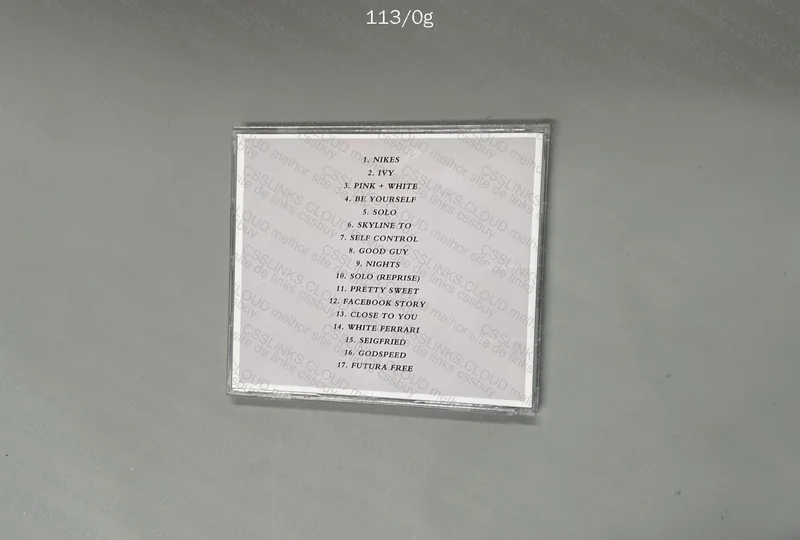 CD Blonde e The Life of Pablo 4