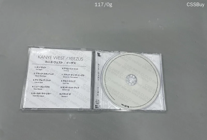 Yeezus Japanese Version CD 3