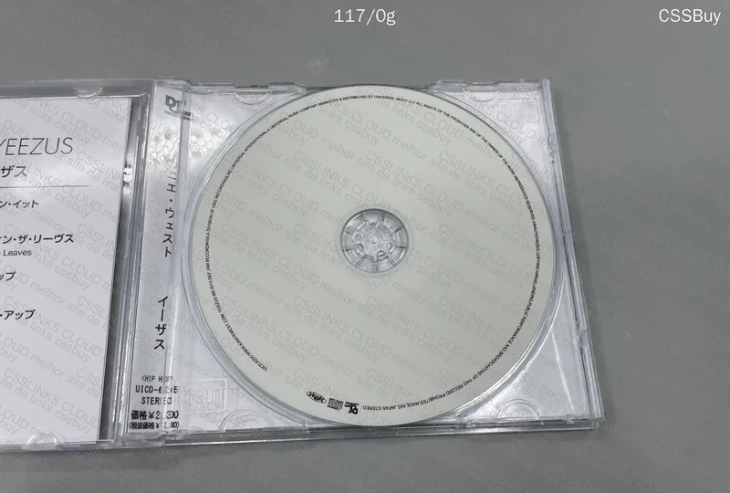 Yeezus Japanese Version CD 4