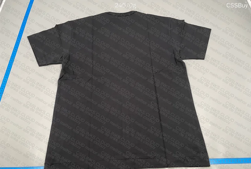 CDG Comme des Garçons PLAY Upside Down Logo T-Shirt - Black 3