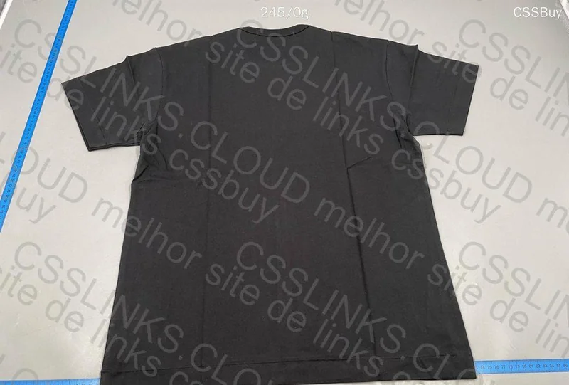 CDG Comme des Garçons PLAY Upside Down Logo T-Shirt - Black 5