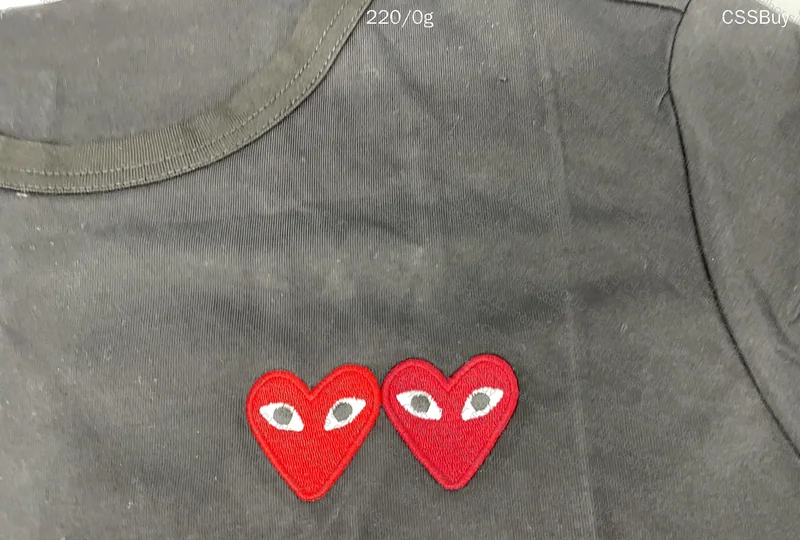 CDG Double Heart / Comme des Garçons Play 3