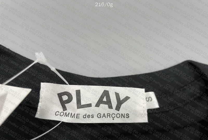 CDG Black with Black Heart 3
