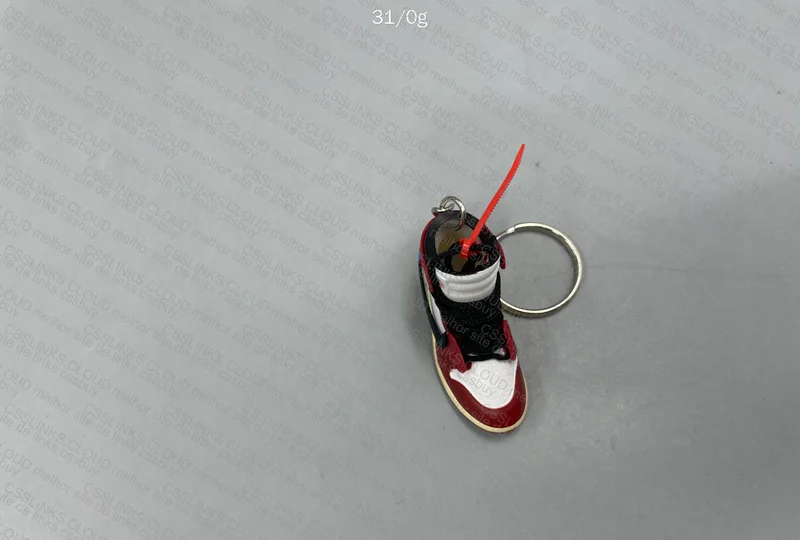 Chaveiro Air jordan 1 chicago off white 3