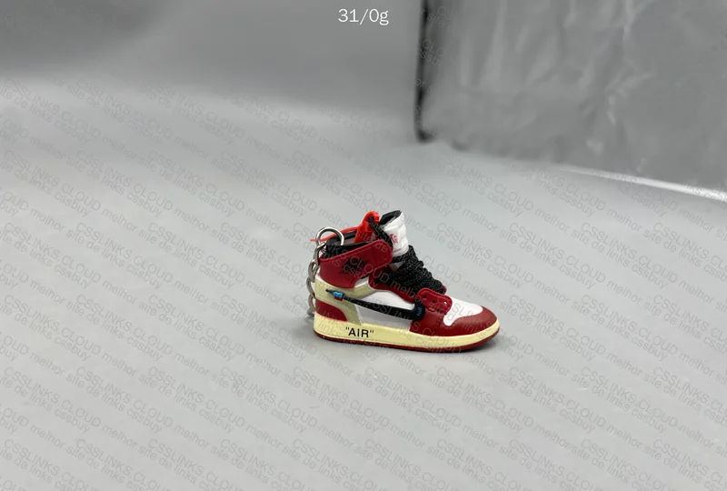 Chaveiro Air jordan 1 chicago off white 4