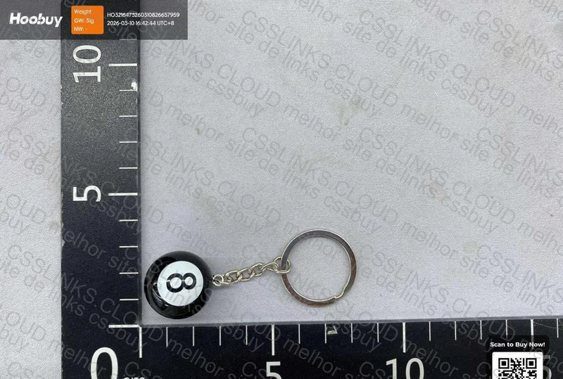 Chaveiro bola de sinuca 3