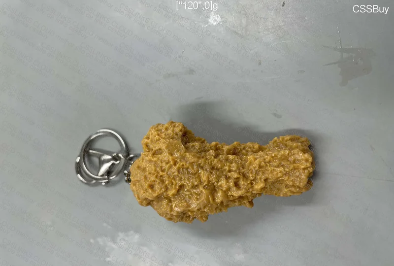 Chicken Thigh Keychain
