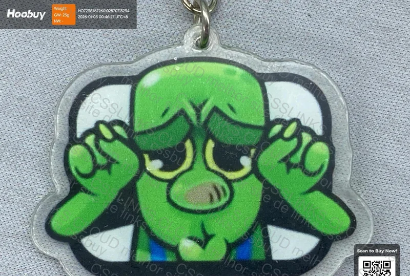 Clash Royale Crying Goblin Keychain