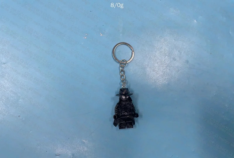 Lego Spider-Man Noir Keychain 2