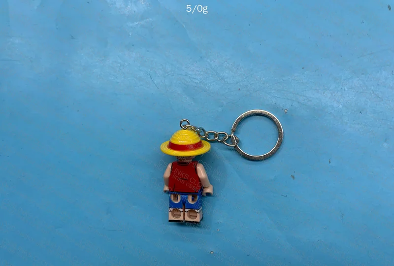 Chaveiro Lego Luffy one piece 2