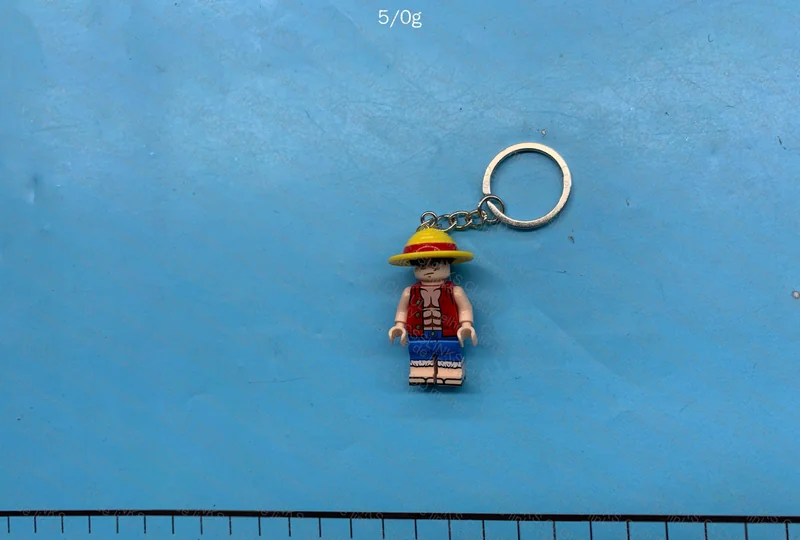 Chaveiro Lego Luffy one piece 3