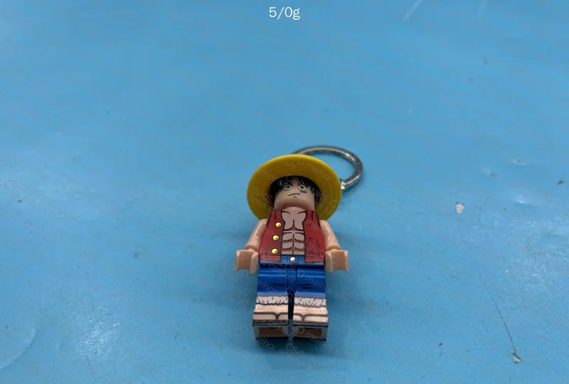 Chaveiro Lego Luffy one piece 4