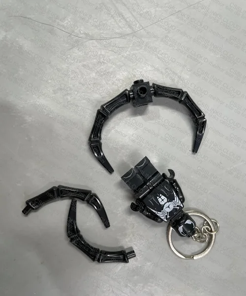 Lego Venom Keychain + Assorted Rings 8