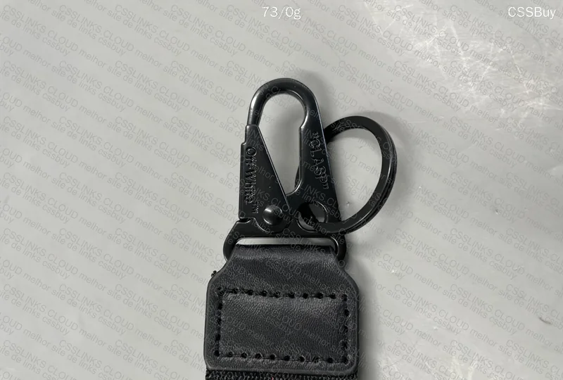 OFF WHITE Black Keychain 3