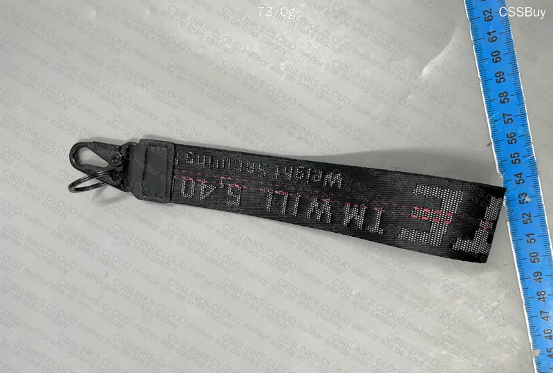 OFF WHITE Black Keychain 4
