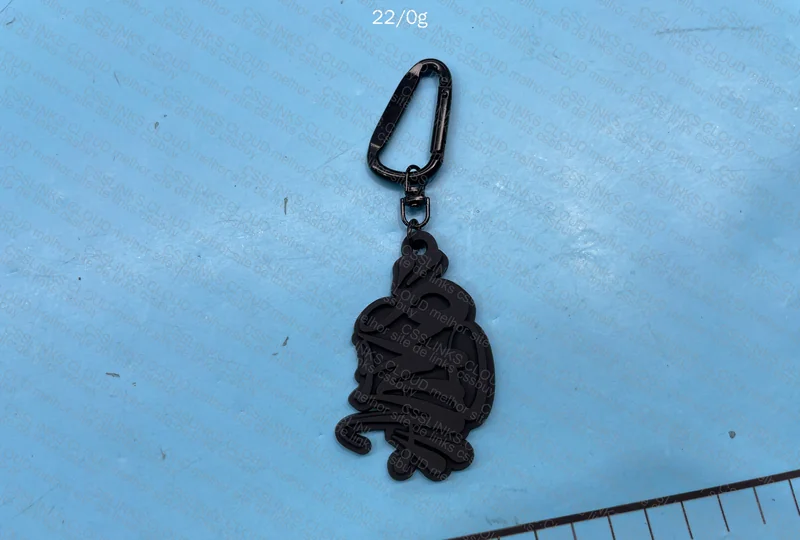 Syna Black Keychain 3